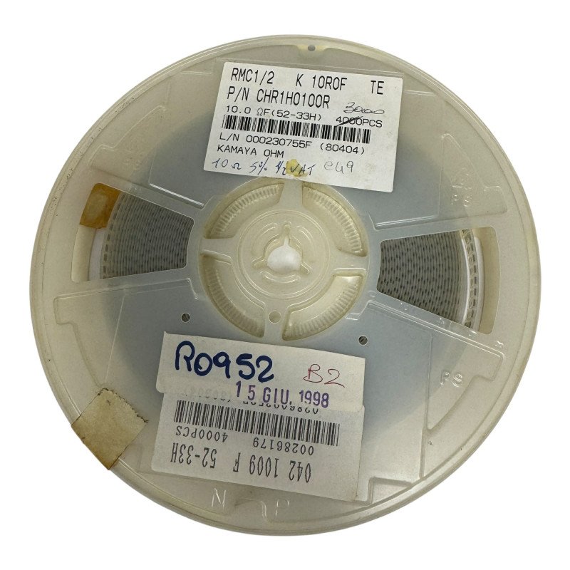 RMC1/2-10R0F Kamaya Ohm SMD Resistor Chip 10Ohm 10R 1/2W 5% [Qtyx2500]