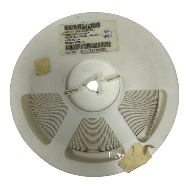 RC02H Philips SMD Resistor Chip 8.25Kohm 8K25 1/4W 1% [Qtyx3000]