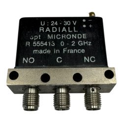 R555413000 RADIALL DC-2GHZ 28V SPDT COAXIAL SWITCH