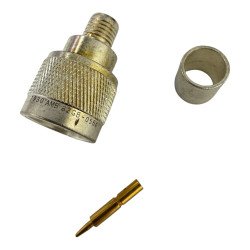 82GB-0564 Amphenol RF Connector Straight Type Crimp Plug N Type (m)