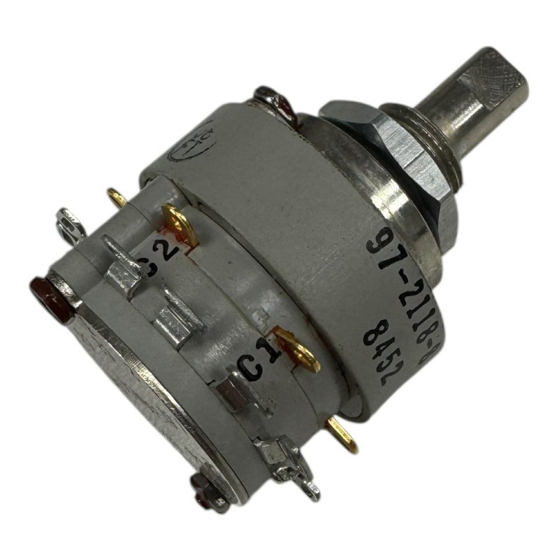 97-2118-8 Janco Burbank Rotary Switch 5930-01-217-0872
