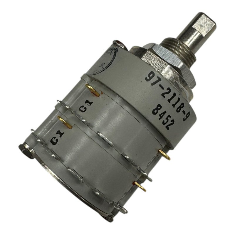97-2118-9 Janco Burbank Rotary Switch 5930-01-214-6001