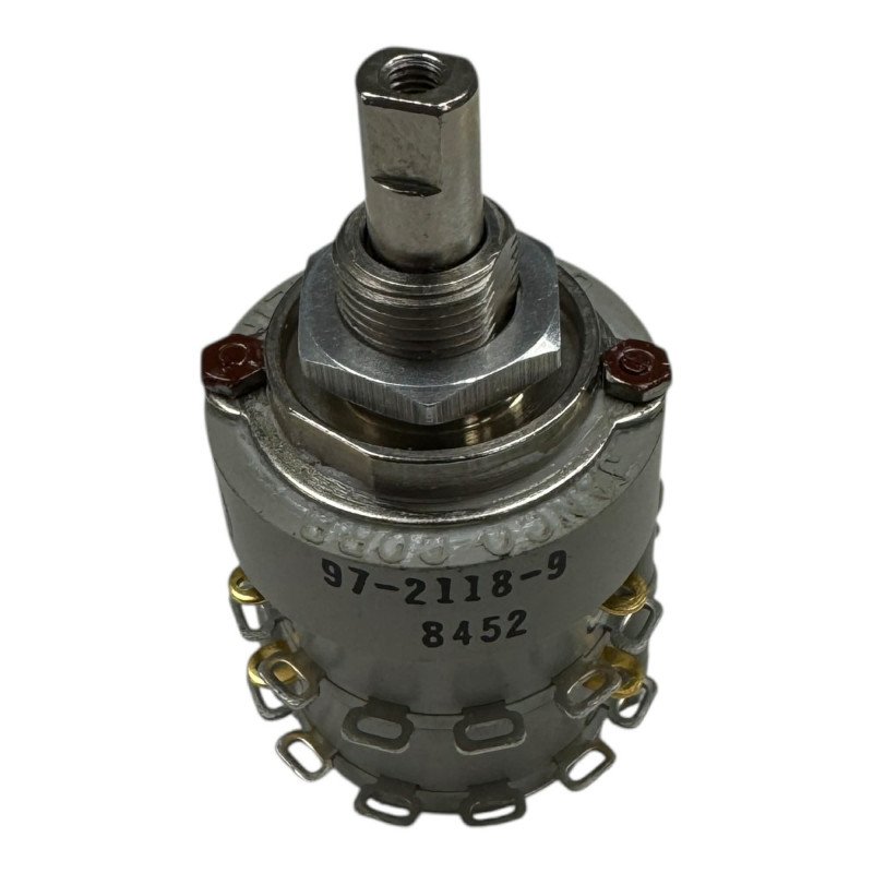 97-2118-9 Janco Burbank Rotary Switch 5930-01-214-6001