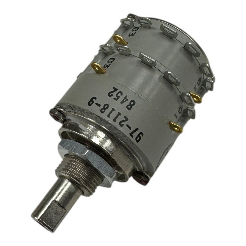 97-2118-9 Janco Burbank Rotary Switch 5930-01-214-6001