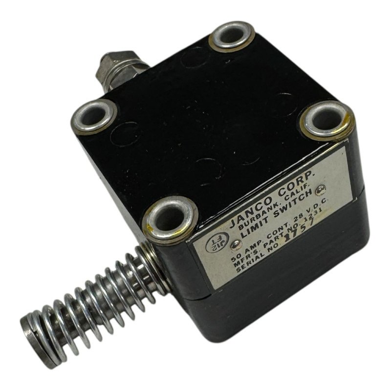 1231 Janco Limit Switch 50A 28V 5930-00-755-3540