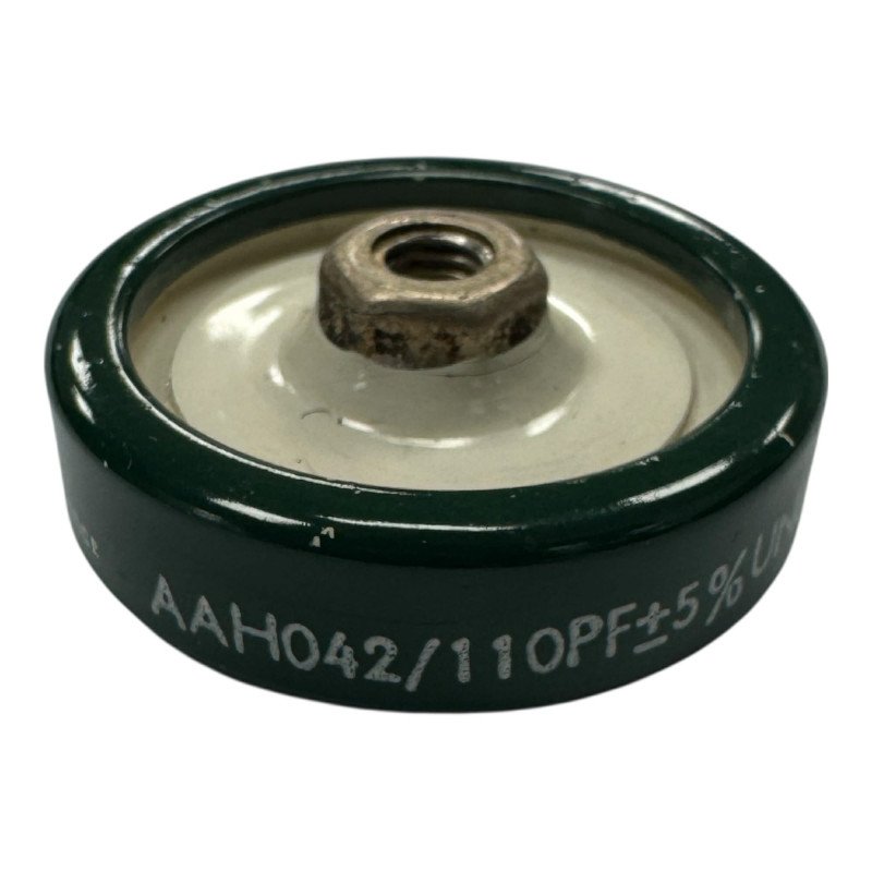 110pF 6000V 6KV 5% Ceramic Doorknob Capacitor AAH042 USED