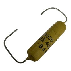 B4W Capacitor Axial Film 0.068uF 68nF 400V 10% 30x8mm