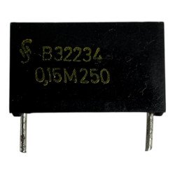 B32234 Siemens Radial Film Capacitor 0.15UF 150nF 250V