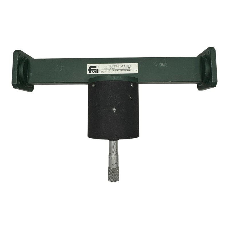 1502 Flann Microwave Waveguide Attenuator Variable WR112 WR-112