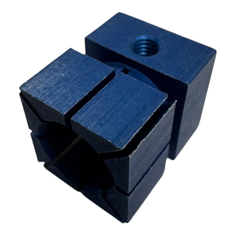 TO-5 Transistor Heat Sink Blue 15x12x12mm