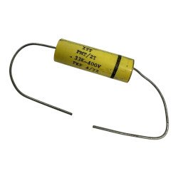 PMT/2T ITT Capacitor Axial Polyester 0.33uF 330nF 400V 25.5x8.5mm