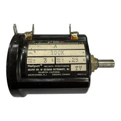 Series A Helipot Precision Potentiometer 100K 100kohm 3% TOL. .25%