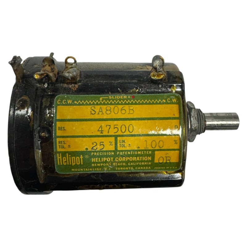 SA806B Helipot Precision Potentiometer 47K5 47.5kohm .25% .100%