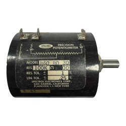 Model 860 80 30 Spectrol Precision Potentiometer 100K 100Kohm 3% .25%
