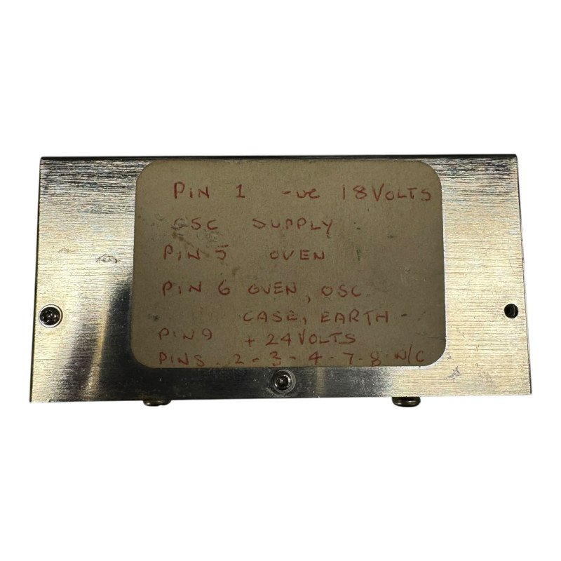 TB607A Nihon Oscillator Crystal 72.50Mhz Oven DC-24V Oscillator DC-18V