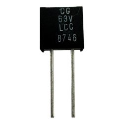 LCC Capacitor Radial Ceramic 2nF 2000pF 63V 2%