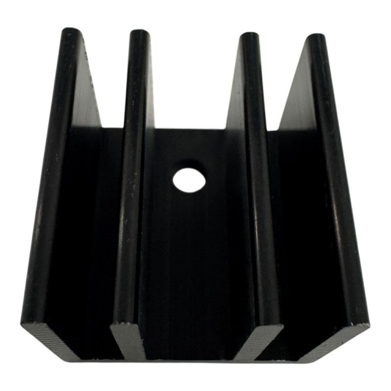 TO-220 TO-218 Heat Sink Black 25x24x20mm 86479