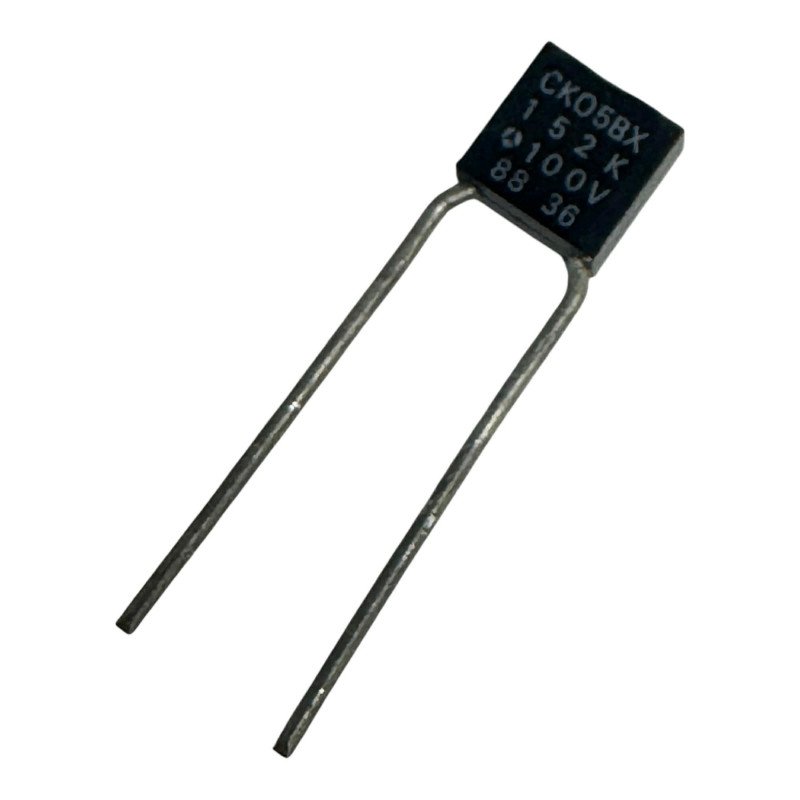 CK05BX152K Thomson Capacitor Radial Ceramic 1.5nF 1500pF 100V 10%