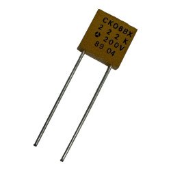 CK06BX222K Thomson Capacitor Radial Ceramic 2.2nF 2200pF 200V 10%