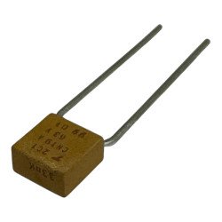 CN19 Eurofarad Capacitor Radial Ceramic 33nF 3300pF 63V 10%