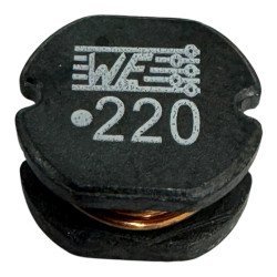 744776122 Wurth Unshielded Wire-wound SMD Inductor with  Ferrite Core 22uH 20%
