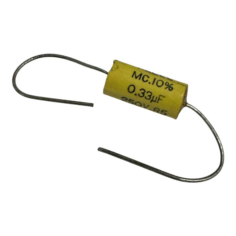 Facel Capacitor Axial Film 0.33uF 330nF 250V 10% 18.5x8.5mm