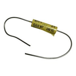 MPT1 ITT Capacitor Axial Film 0.022uF 22nF 250V 10% 17x5mm
