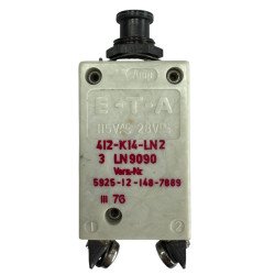 412-K14-LN2-3A E-T-A Circuit Breaker 3A 5925-12-148-7889