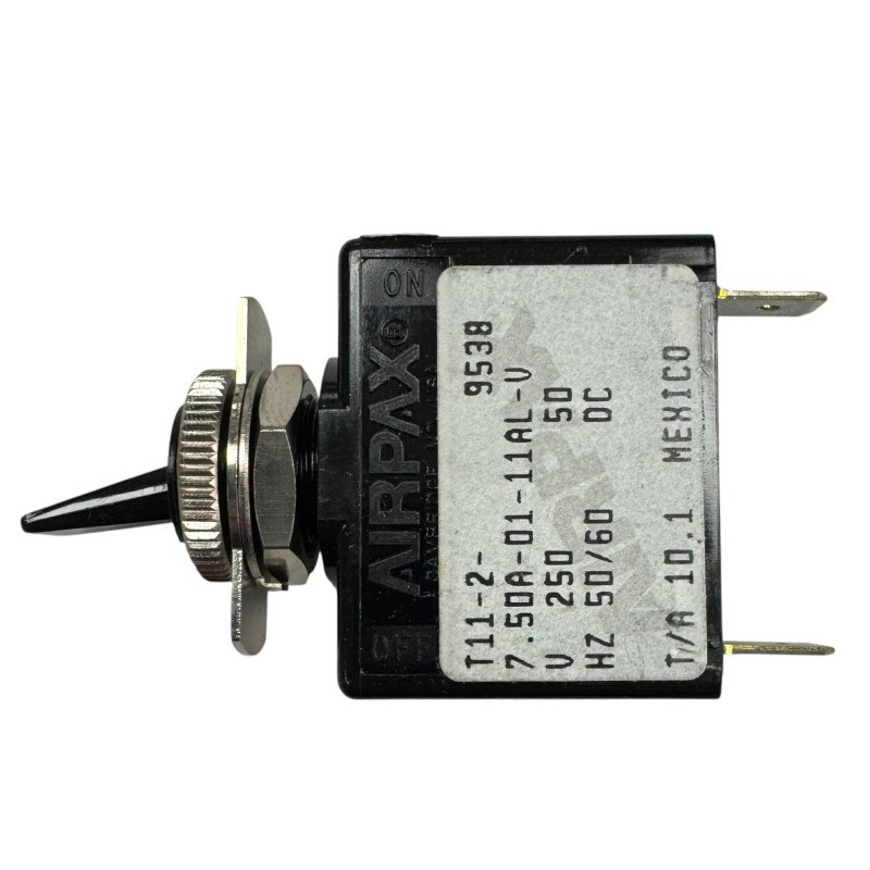 T11-2-7.5DA-01-11AL-V Airpax Circuit Breaker 7.5A