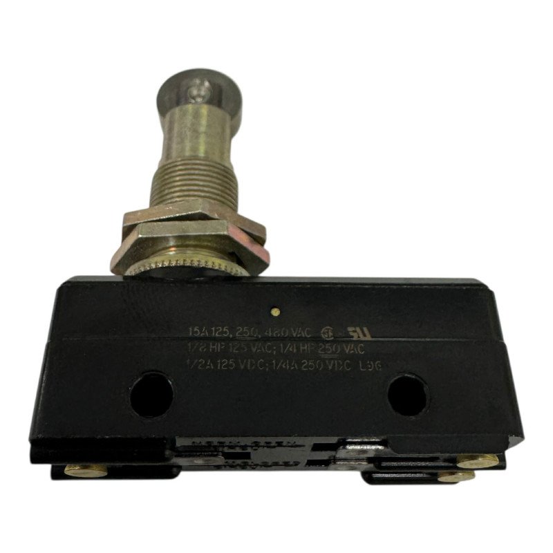 BZ-2RQ18 Momentary Snap Action Roller Switch SPDT ON-(OFF) (OFF)-ON 15A 480Vac