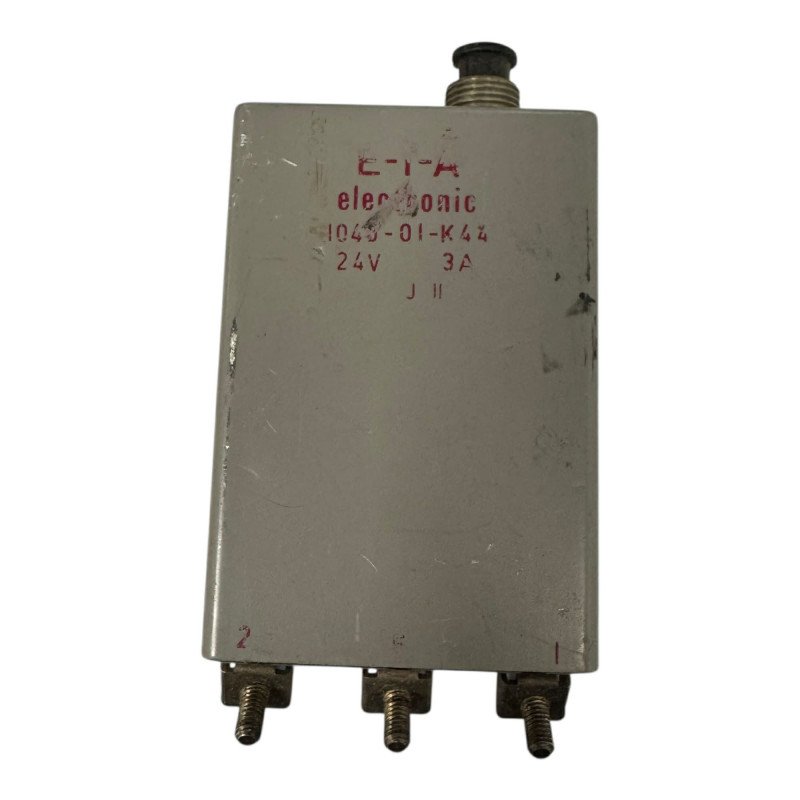 1045-01-K44 ETA Magnetic Circuit Breaker Single Pole 3A 24V