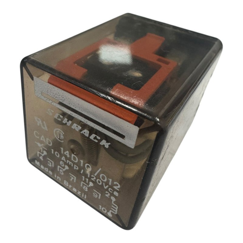 14D10/012 Schrack Electromagnetic Relay 10A 120Vac
