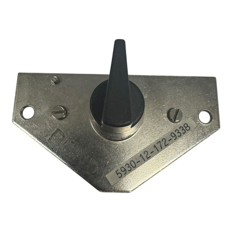 5930-12-172-9338 Mil Spec Panel Mount Rotary Switch 12 Position