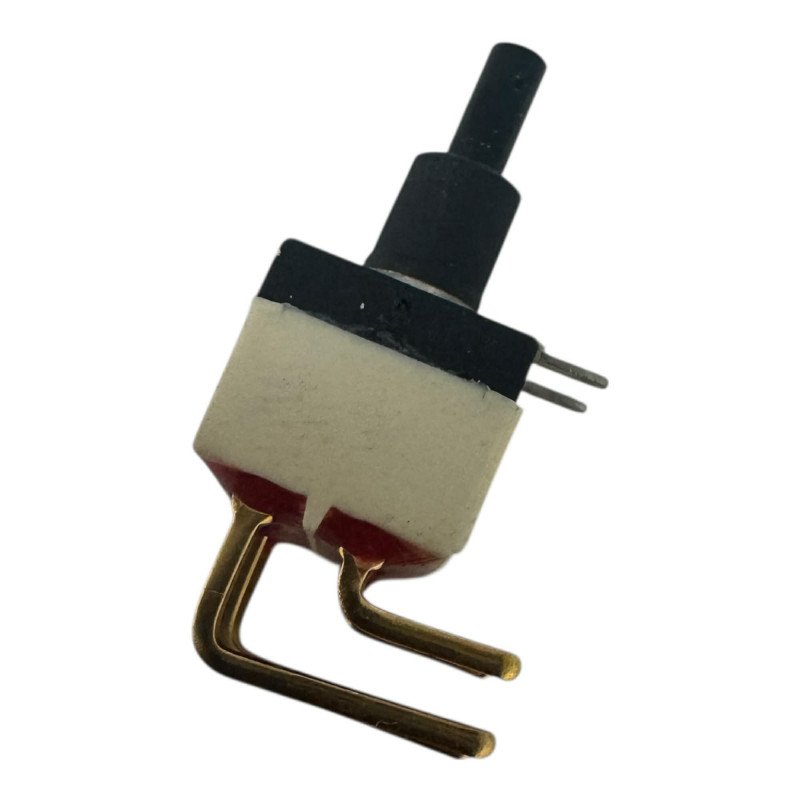 SW249CD Apem Push Button Switch Right Angle Through Hole 0.4VA 20V
