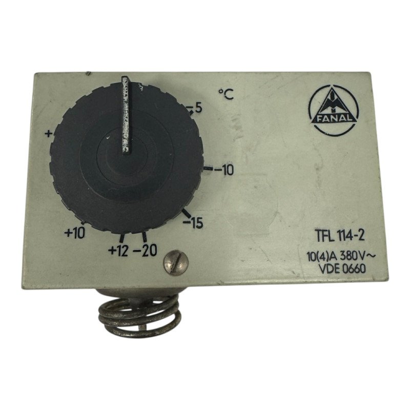 TFL114-2 Fanal Thermostat 10(4)A 380Vac -20C/+12C VDE0660