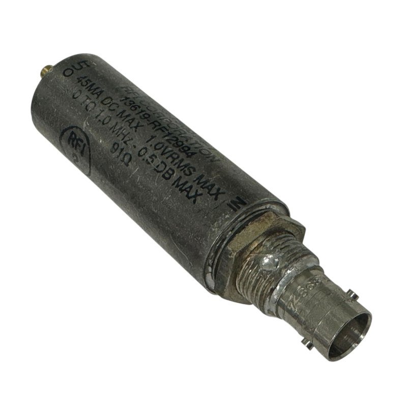 13619-RF12994 RFI Low Pass Filter BNC(F)-SMB(M) 1MHz 91Ohm 91R 0.5dB