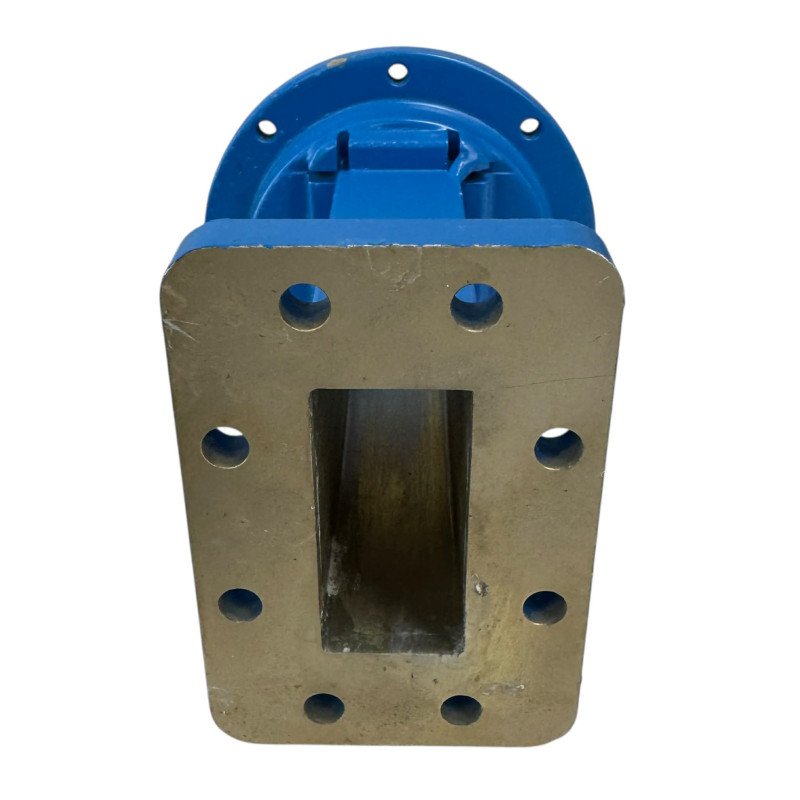 CAR48-UAR48/115 Genex Waveguide Round Cover Flange to Square Cover Flange WR187 WR-187 115mm