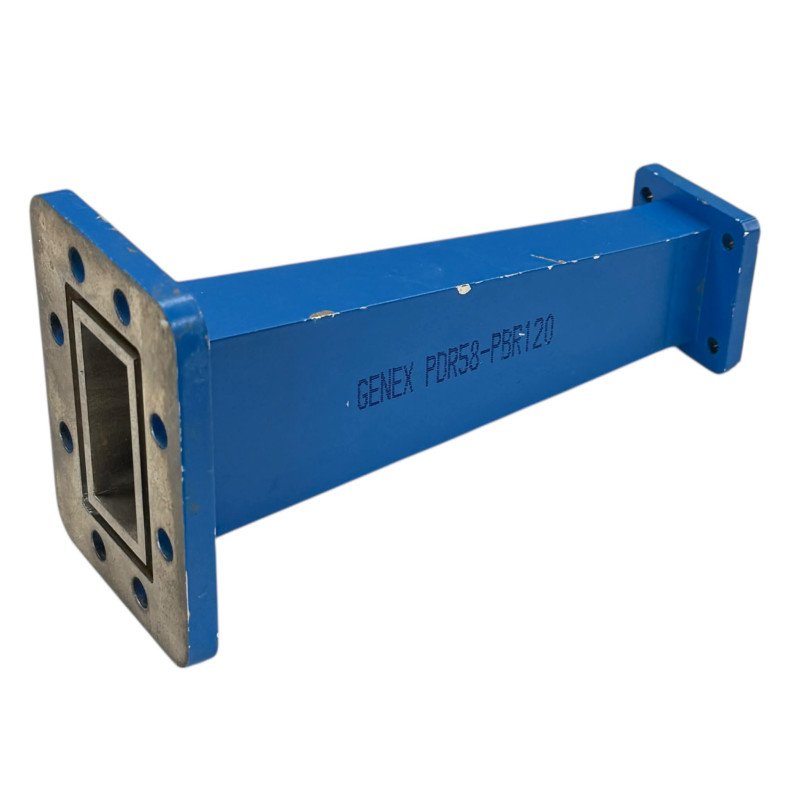 PDR58-PBR120 Genex Waveguide Transition WR159 WR-159 to WR75 WR-75