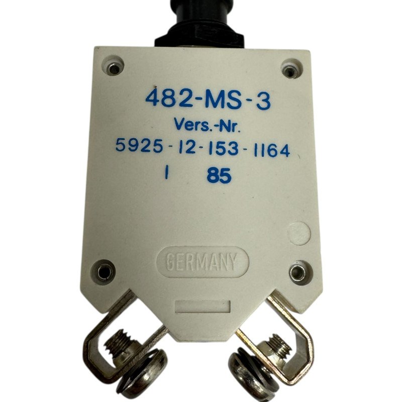 482-MS-3 ETA Magnetic Circuit Breaker 5925-12-153-1164 115Vac 28Vdc 3A