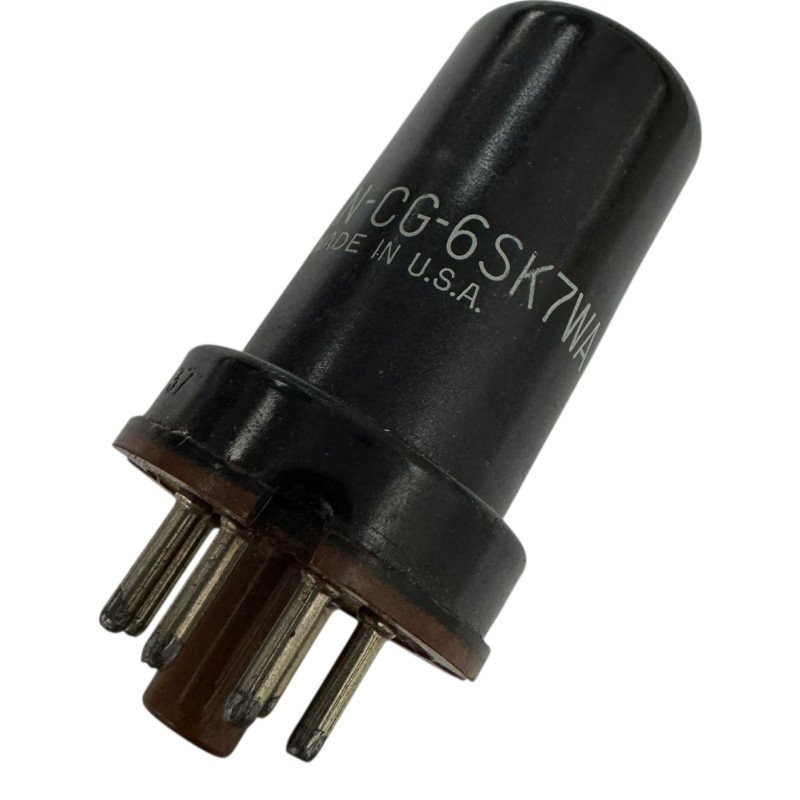 6SK7WA 6SK7 General Electric Electron Vacuum Tube Valve 5960-00-262-0202
