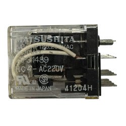 HC4-AC220V Matsushita General Purpose Relay 220Vac 4PDT