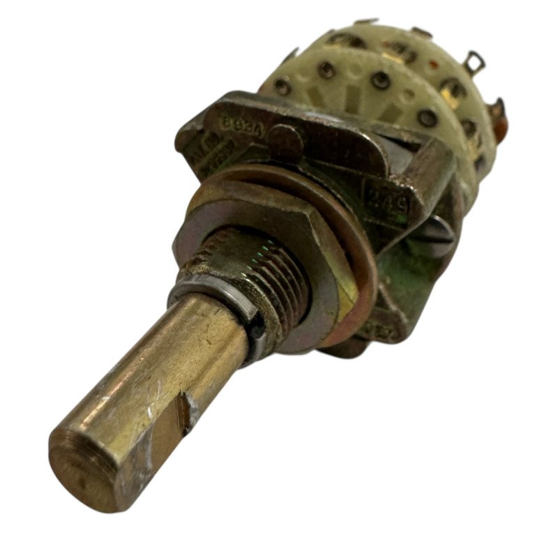 M3786/5-8BGC Unidex Rotary Switch Double Deck 8 Position 7 Turns