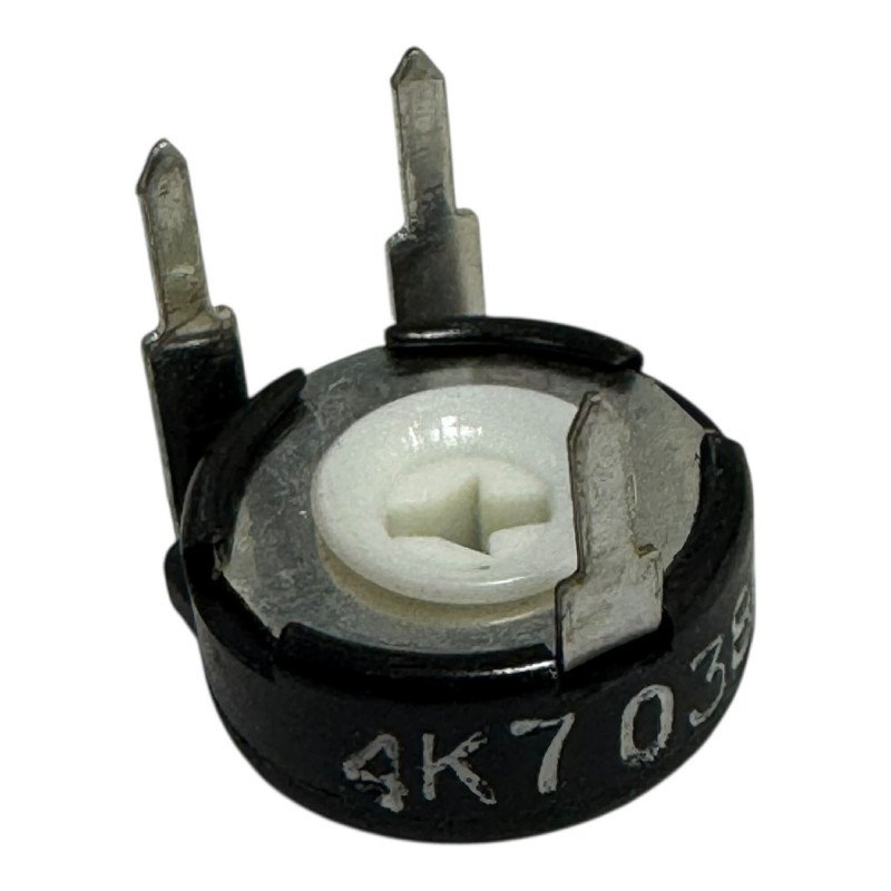 Piher Horizontal Trimmer Potentiometer 4.7Kohm 4K7 0.1W 10% D:10mm