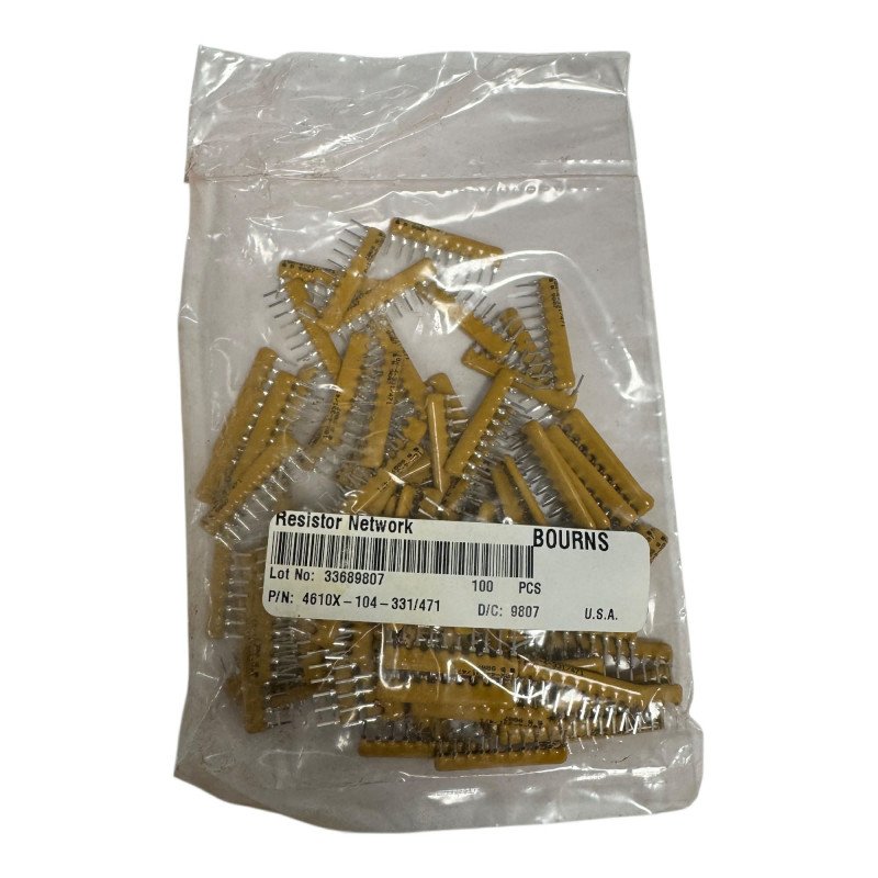 4610X-104-331/471 Bourns Network Resistor 330Ohm 470Ohm 10Pin 200mW 2% [Qtyx100]