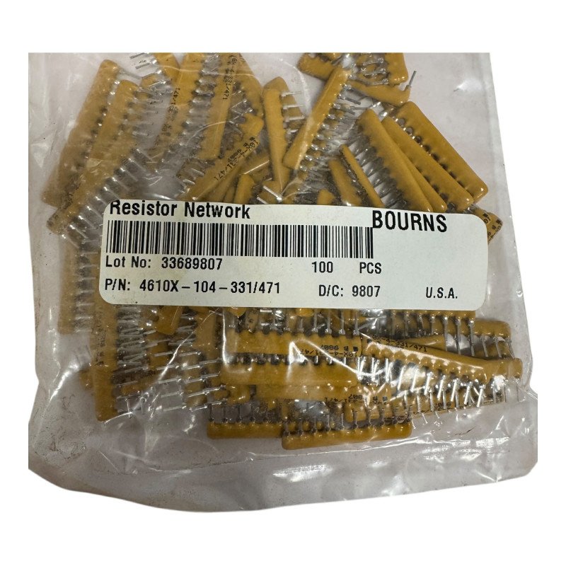 4610X-104-331/471 Bourns Network Resistor 330Ohm 470Ohm 10Pin 200mW 2% [Qtyx100]