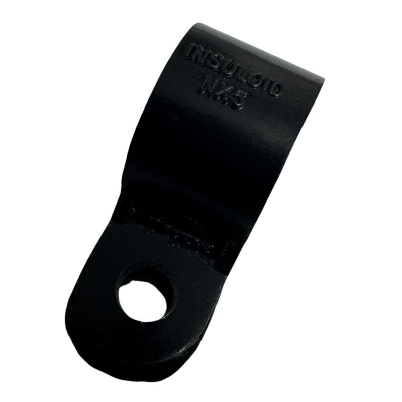 NX5 Hellermann Loop Clamp P-Clip Fixing ID:4mm W:9.4mm L:24mm [Qtyx100]