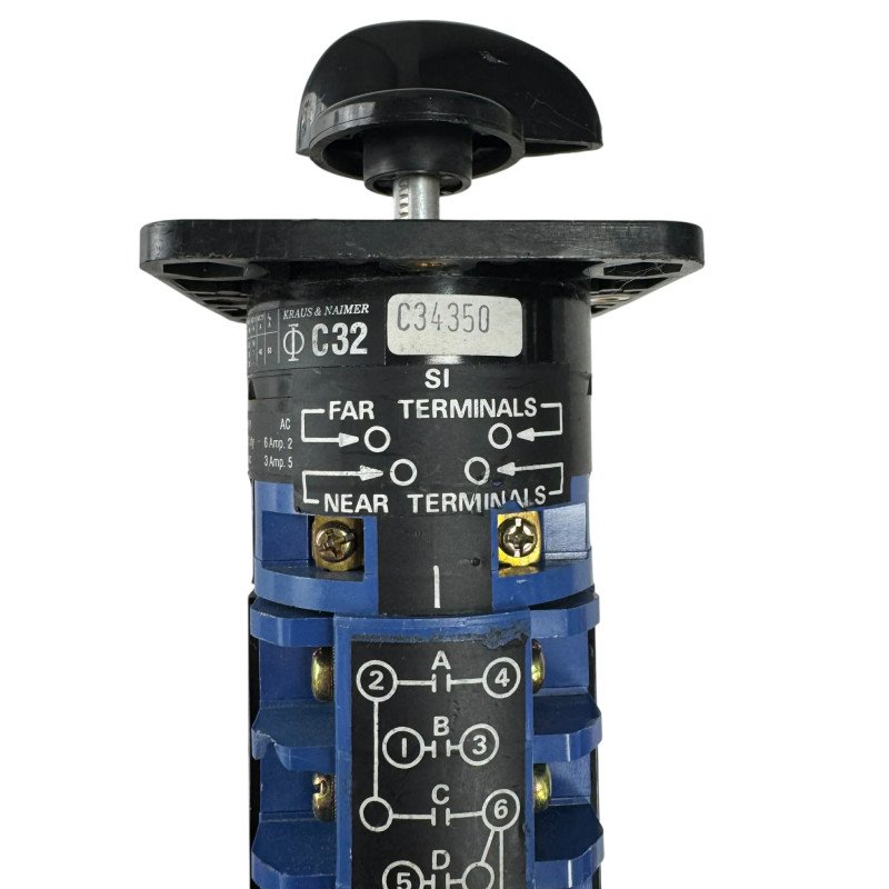 C32-C34350 Kraus & Naimer Rotary Switch Assembly
