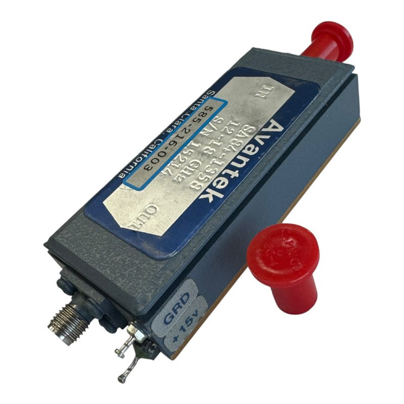 SA84-1358 Avantek RF Amplifier 12-18GHz 15Vdc SMA(f)