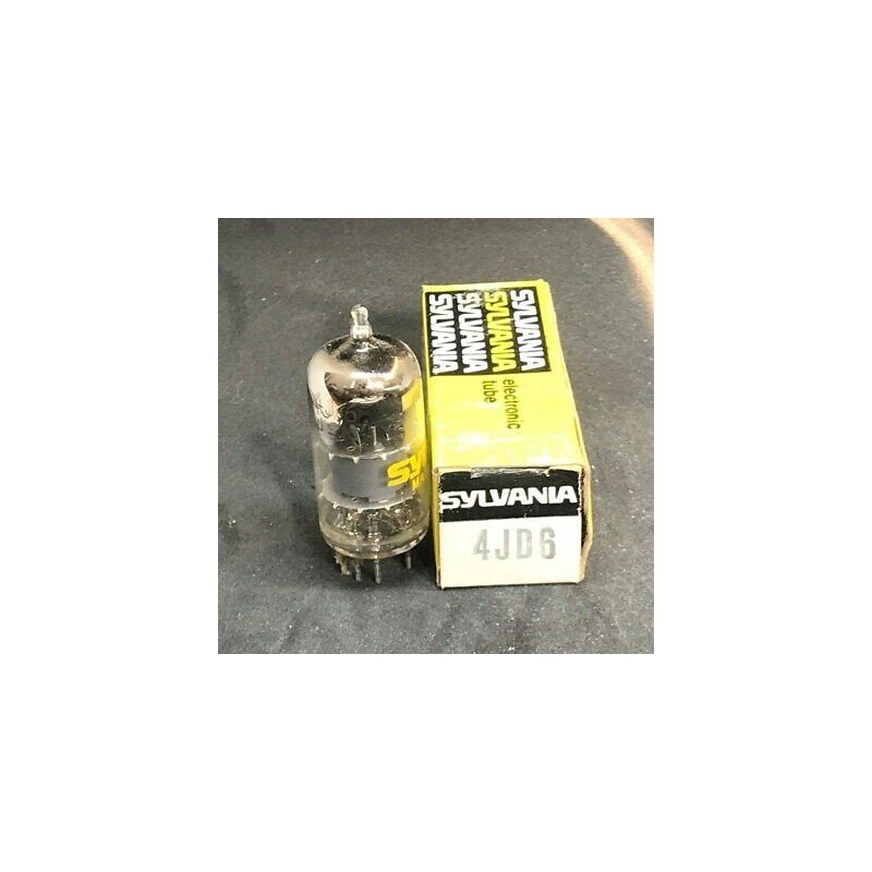 4JD6 ELECTRON VACUUM TUBE VALVE SYLVANIA