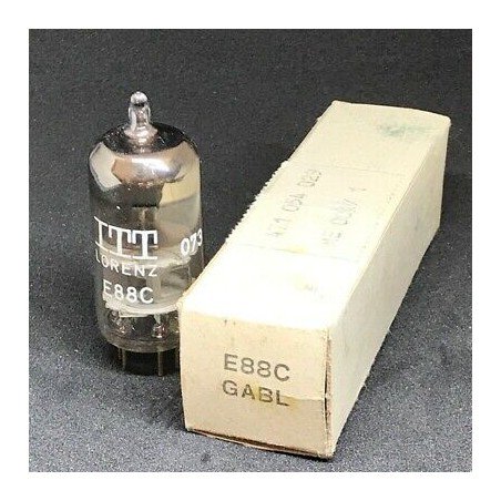E88C ITT Lorenz Electron Vacuum Tube Valve